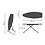 Brabantia Strijkplank D Brabantia 135x45cm Denim Black