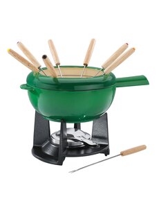 Spring Fondueset 2L Spring Saas Fee mat groen