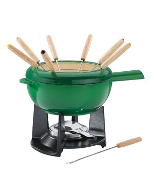 Spring Fondueset 2L Spring Saas Fee mat groen