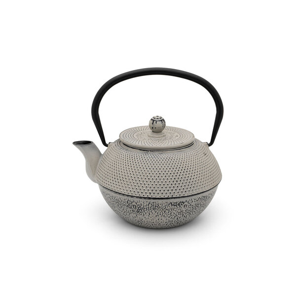 Bredemeijer Bredemeijer Jang gietijzeren theepot 1,1 liter grijs met filter
