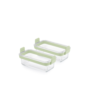 Lékué Airfryer ovenschaal rechthoekig glas set/2 Lékué