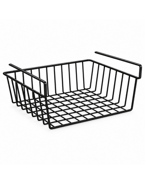 Artex Opbergmand voor onder een plank 40cm zwart