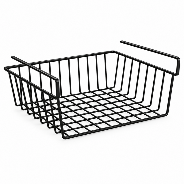 Artex Opbergmand voor onder een plank 40cm zwart