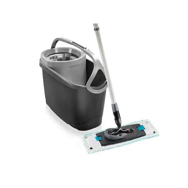 Leifheit Vloerwisser Clean Twist dweilset 33cm Black Edition