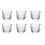 La Rochère Theeglas - koffieglas Ouessant 27cl set/6
