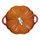 Staub Braadpan 24cm 3,25L Pompoen La Cocotte kaneelbruin