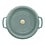 Staub Braadpan 26cm 5,25L La Cocotte groenblauw