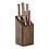 Zwilling Messenblok 6-delig Zwilling Pro Wood Bruin
