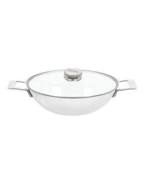 Demeyere Wok 30cm Industry 5 + gratis glasdeksel