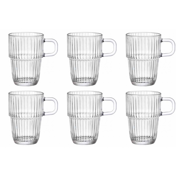 Bormioli Rocco Theeglas Barshine 31,5cl D7,9XH11,2CM set van 6