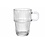 Bormioli Rocco Koffiekop/theeglas Barshine 31,5 cl met schotel set van 6