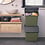 Sunware Sigma home sorteerunit 60L donkergroen