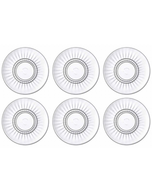 Bormioli Rocco Schotel 14cm voor kop Barshine 25 & 31,5cl transparant set van 6