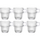 Bormioli Rocco Koffiekop/theeglas Barshine 18,5 cl  D7,1XH8CM set van 6