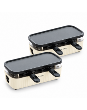 Greenpan Connect Gourmetstel 2-persoons keramisch crème 2 sets (4 personen)