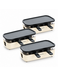 Greenpan Connect Gourmetstel 2-persoons keramisch crème 3 sets (6 personen)