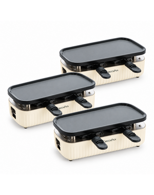 Greenpan Connect Gourmetstel 2-persoons keramisch crème 3 sets (6 personen)