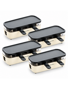 Greenpan Connect Gourmetstel 2-persoons keramisch crème 4 sets (8 personen)