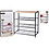 Storage Solutions Schoenenrek 3-laags 63x30x63cm metaal