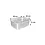 Keeeper Mand grijs 30x20x11 Keeeper