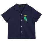 Mini Rodini Pelican Woven Shirt - Blue