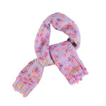 Knitted scarf | Multicolor purple