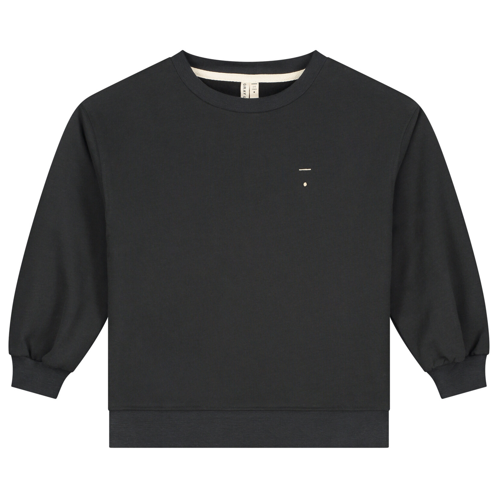 Gray Label Dropped Shoulder Sweater - Nearly Black