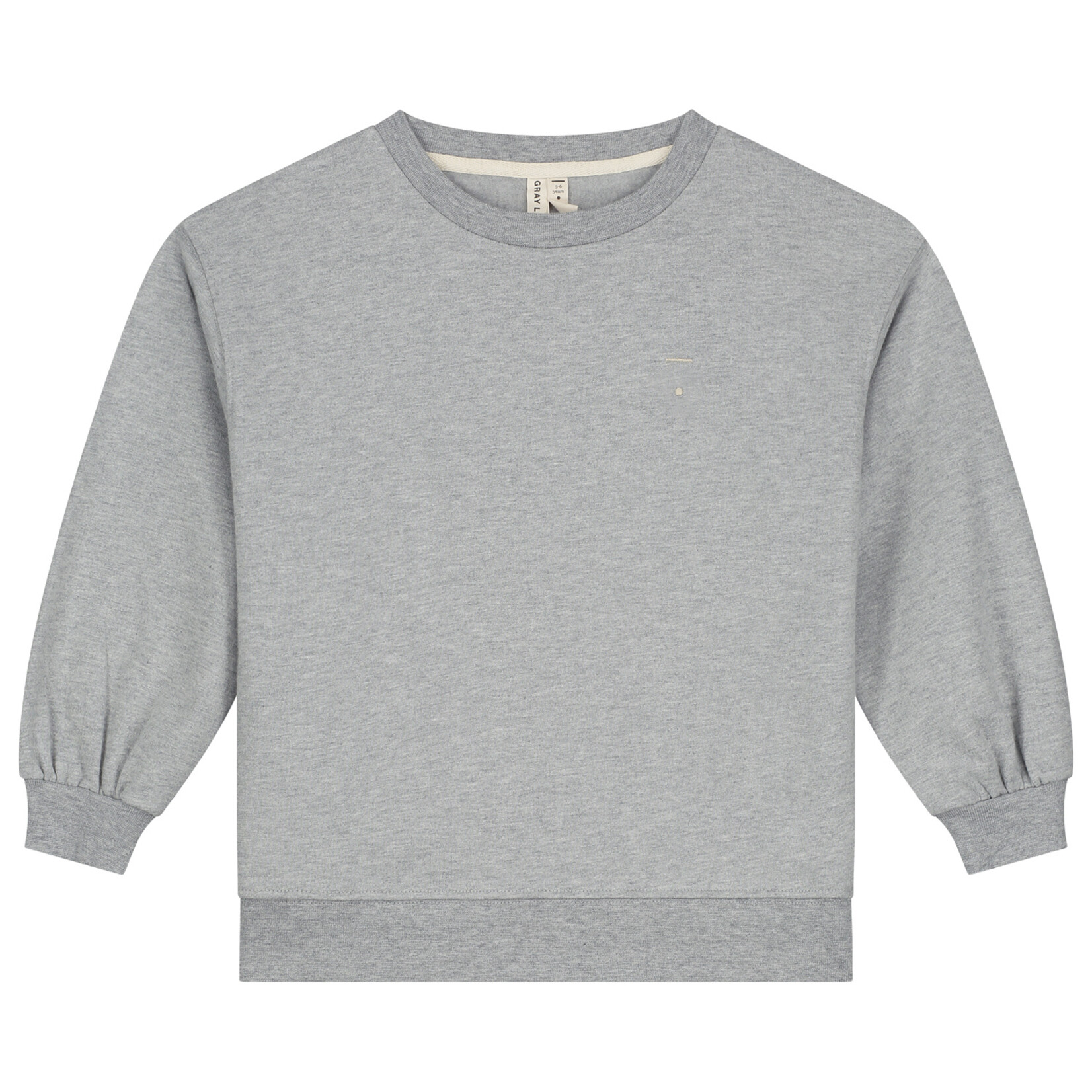 Gray Label Dropped Shoulder Sweater - Grey Melange