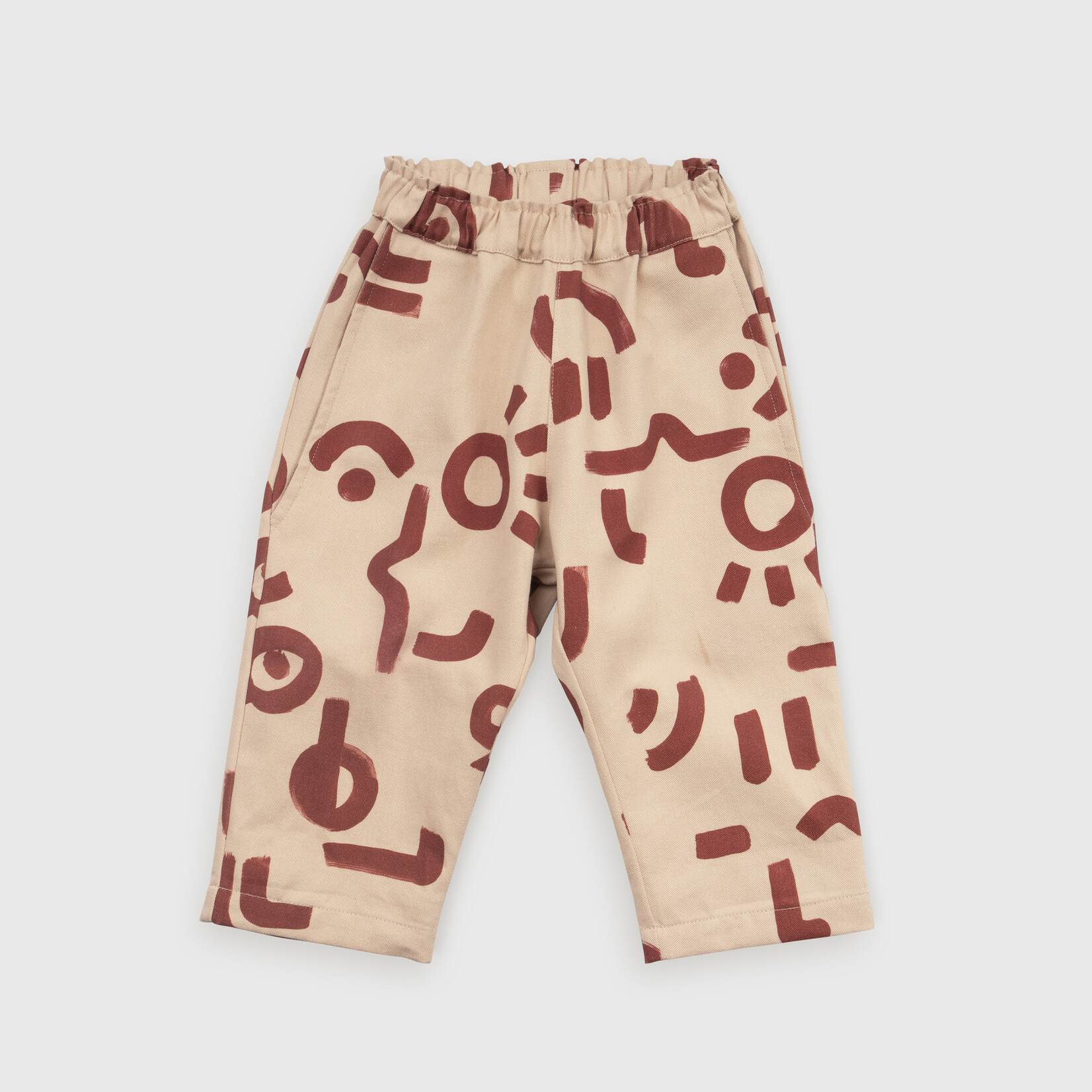 Bonnie and the gang Frits Pants Twill - Café au Lait