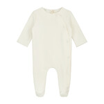 Gray Label Baby Suit With Snaps - Cream