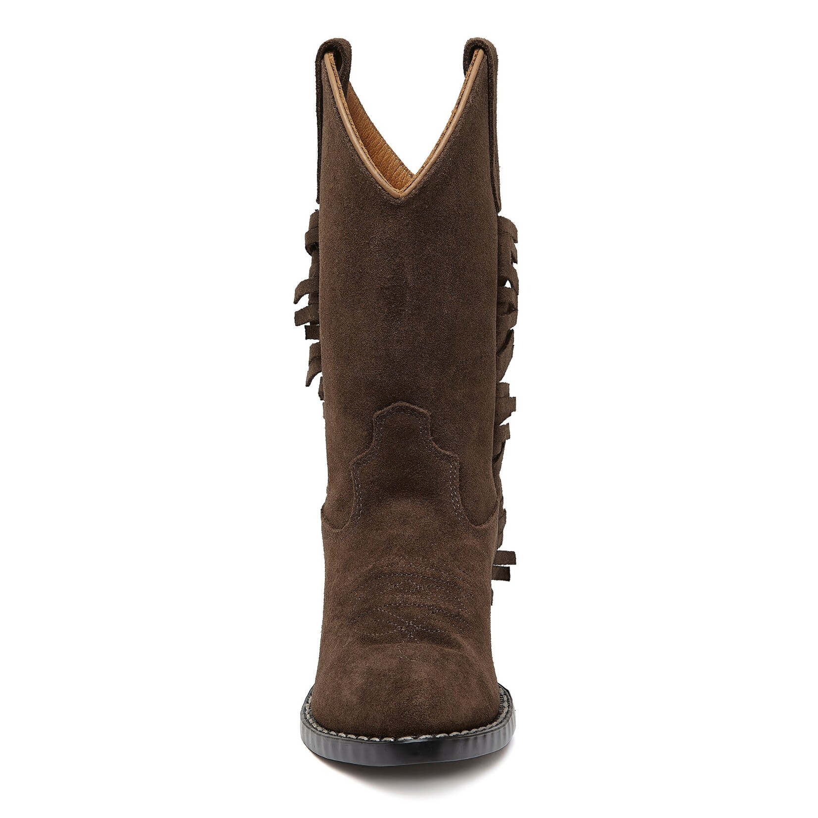 Bootstock Ruffle Boots - Brown