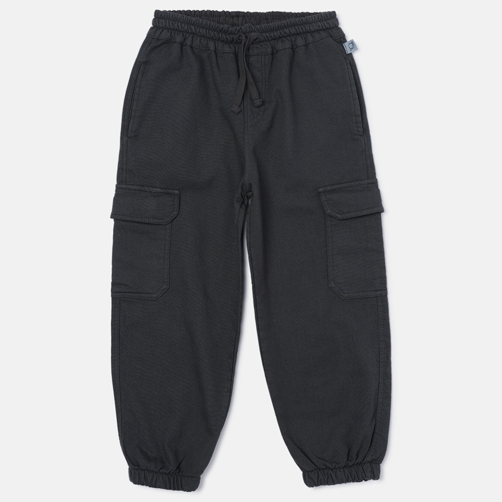 My Little Cozmo Cargo pants twill plush - dark grey