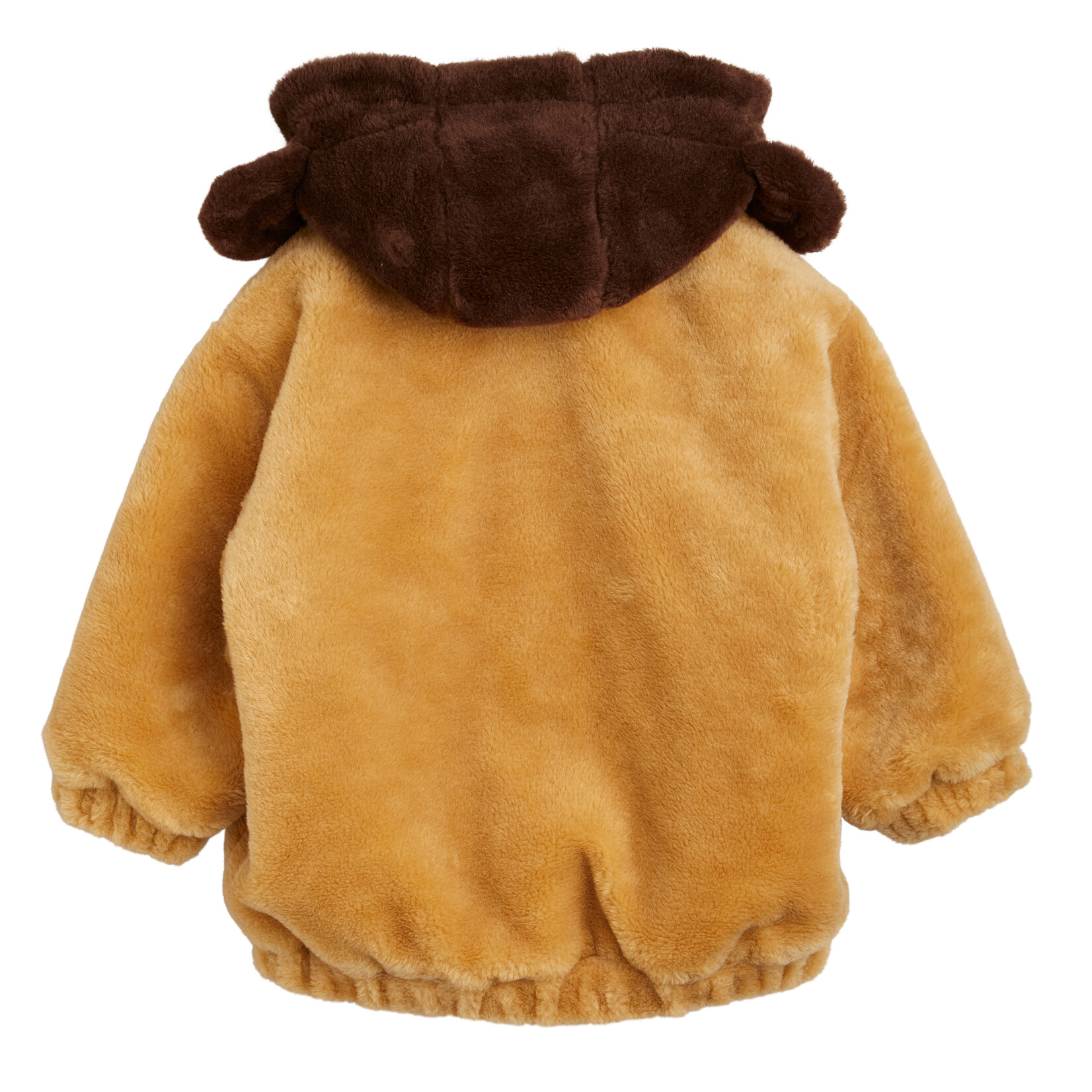 Mini Rodini Adored faux fur hooded jacket