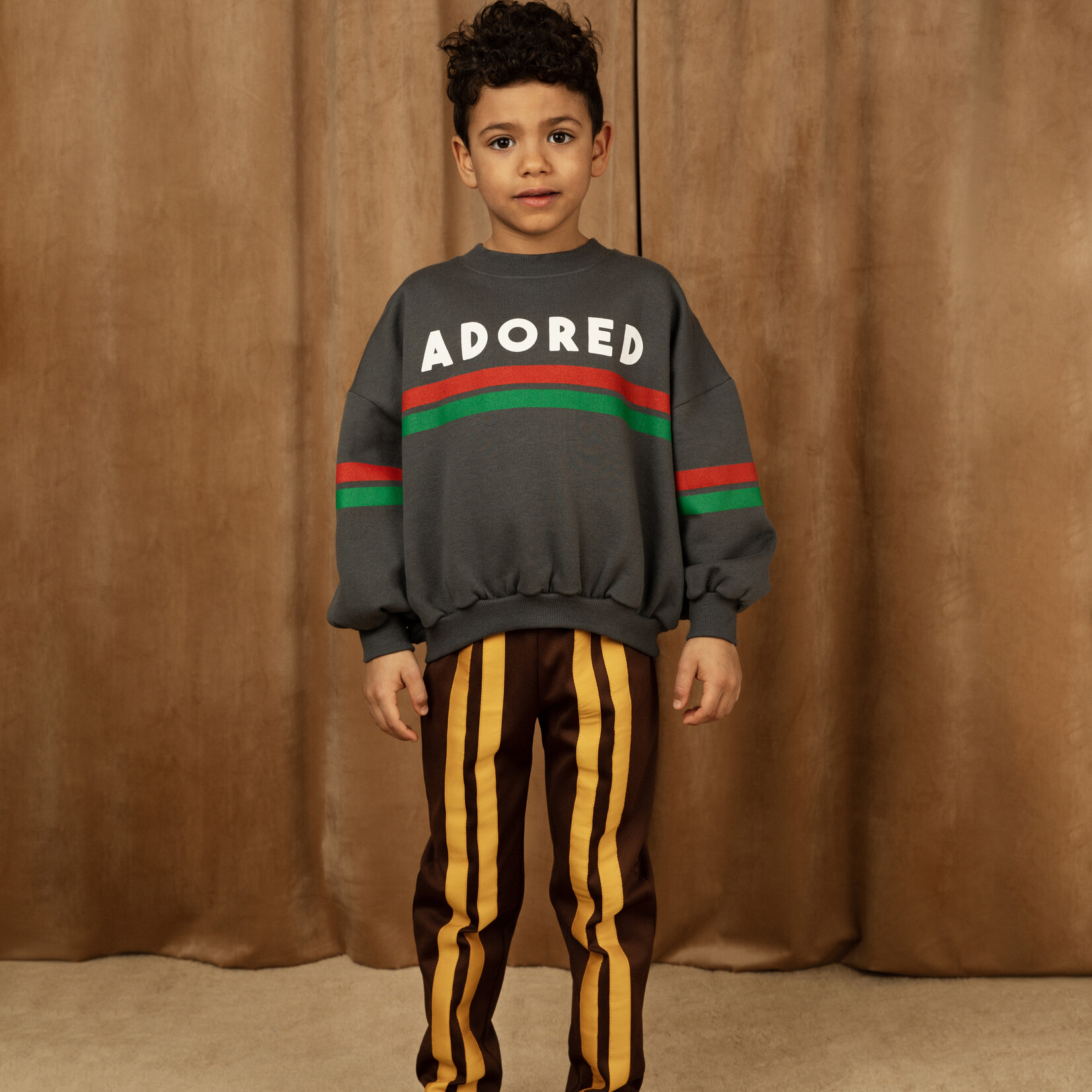 Mini Rodini Adored sp sweatshirt - Black