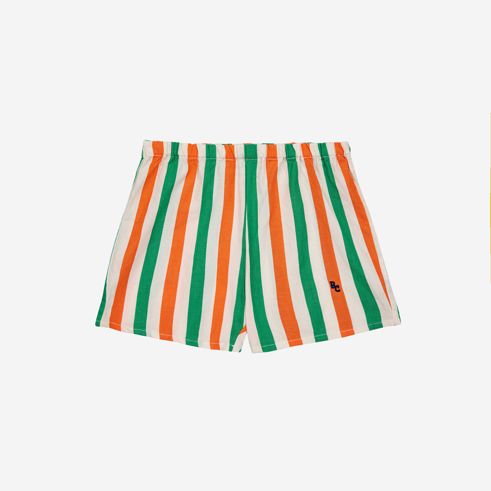 Bobo Choses Vertical Stripes woven shorts