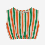 Bobo Choses Vertical Stripes woven top