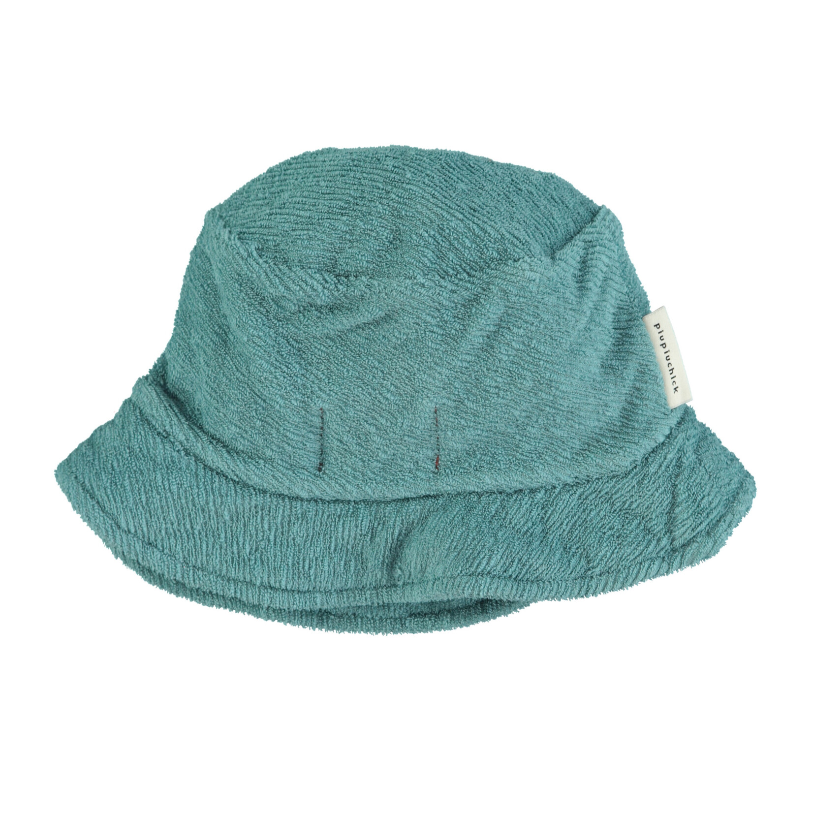 Piupiuchick hat | green w/ apple print