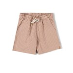 Nixnut Bunk Short- Carmel Checkered