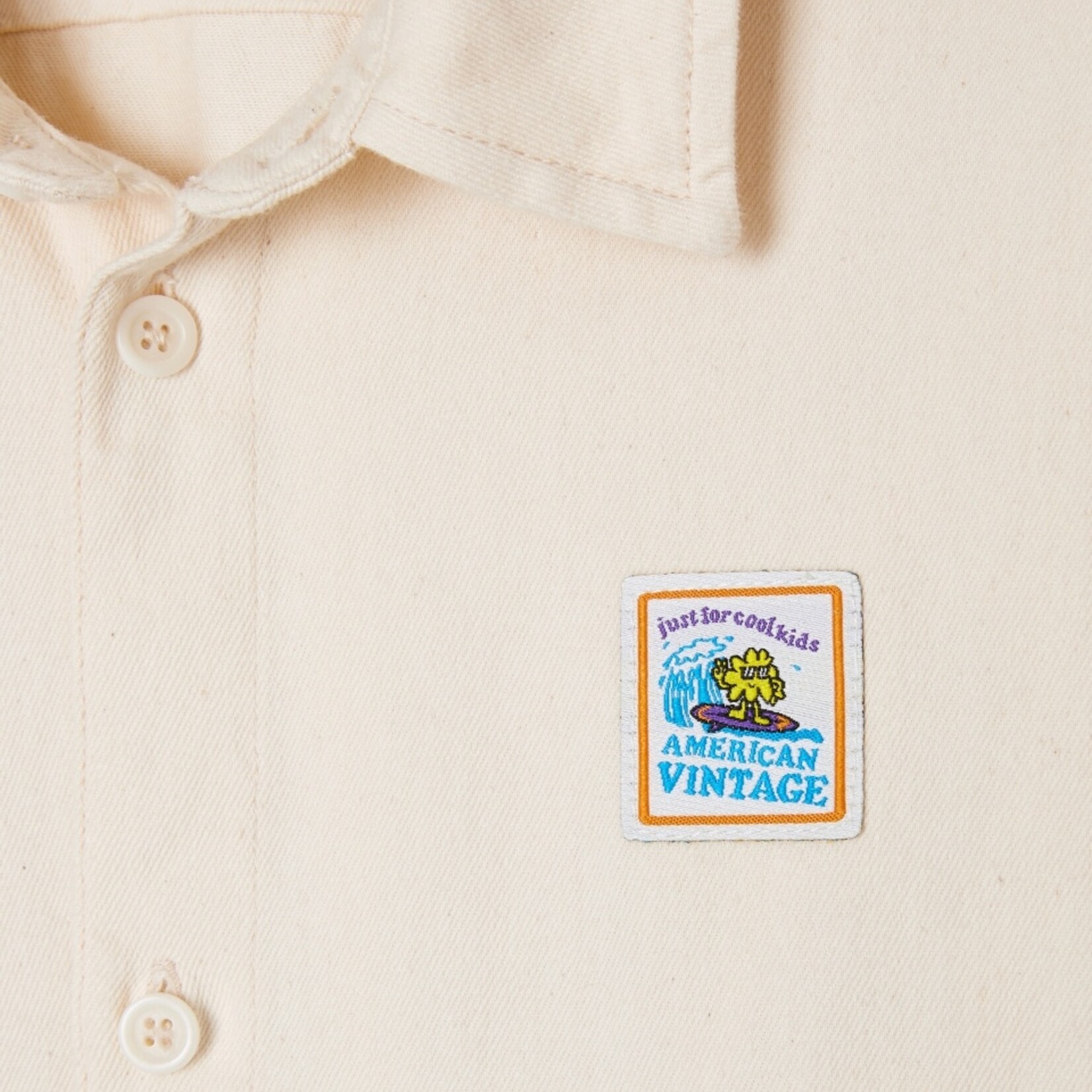 American Vintage Tirabay shirt  - Ecru