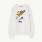 The Animal Observatory SHARK KIDS SWEATSHIRT - White