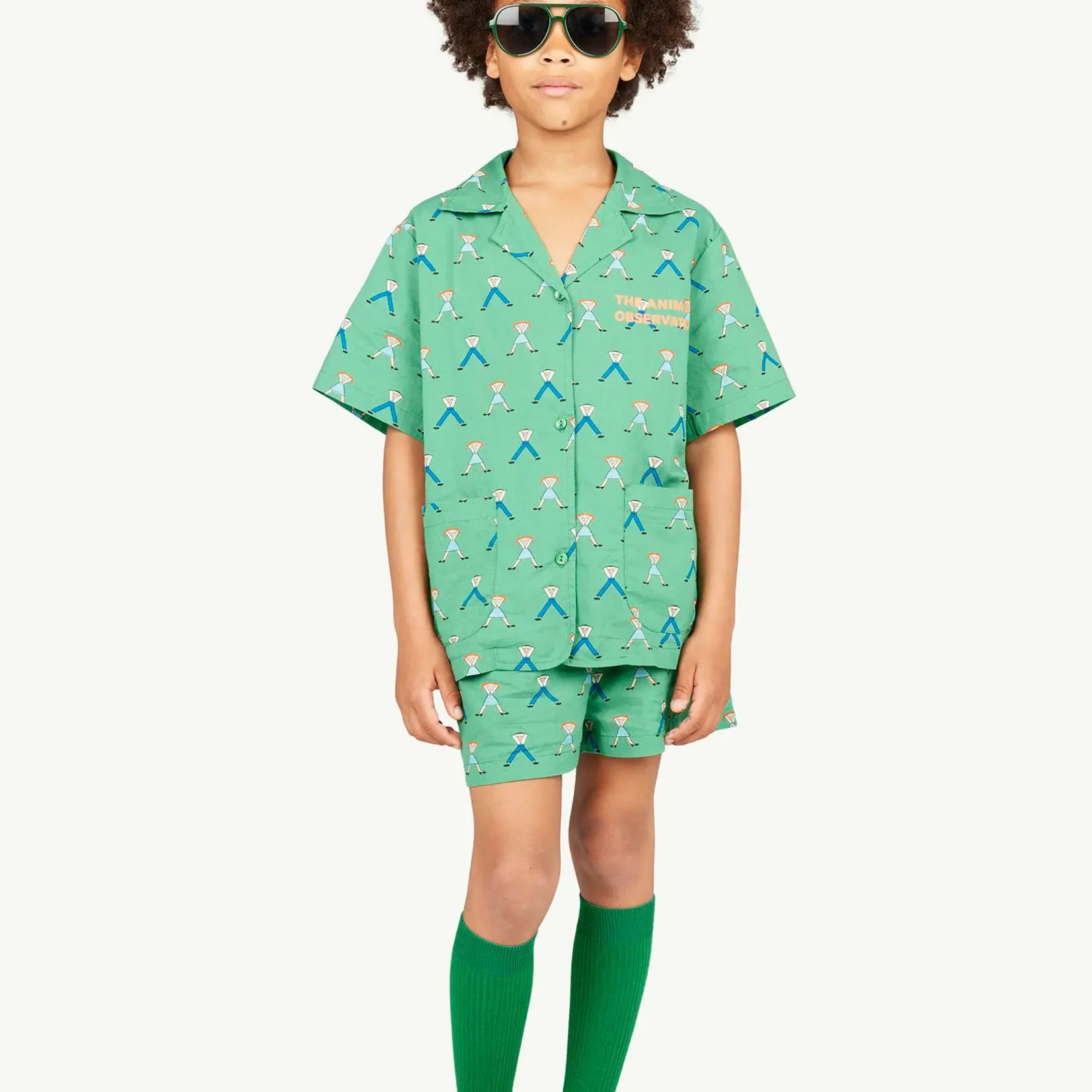The Animal Observatory MAGPIE KIDS SET - Green