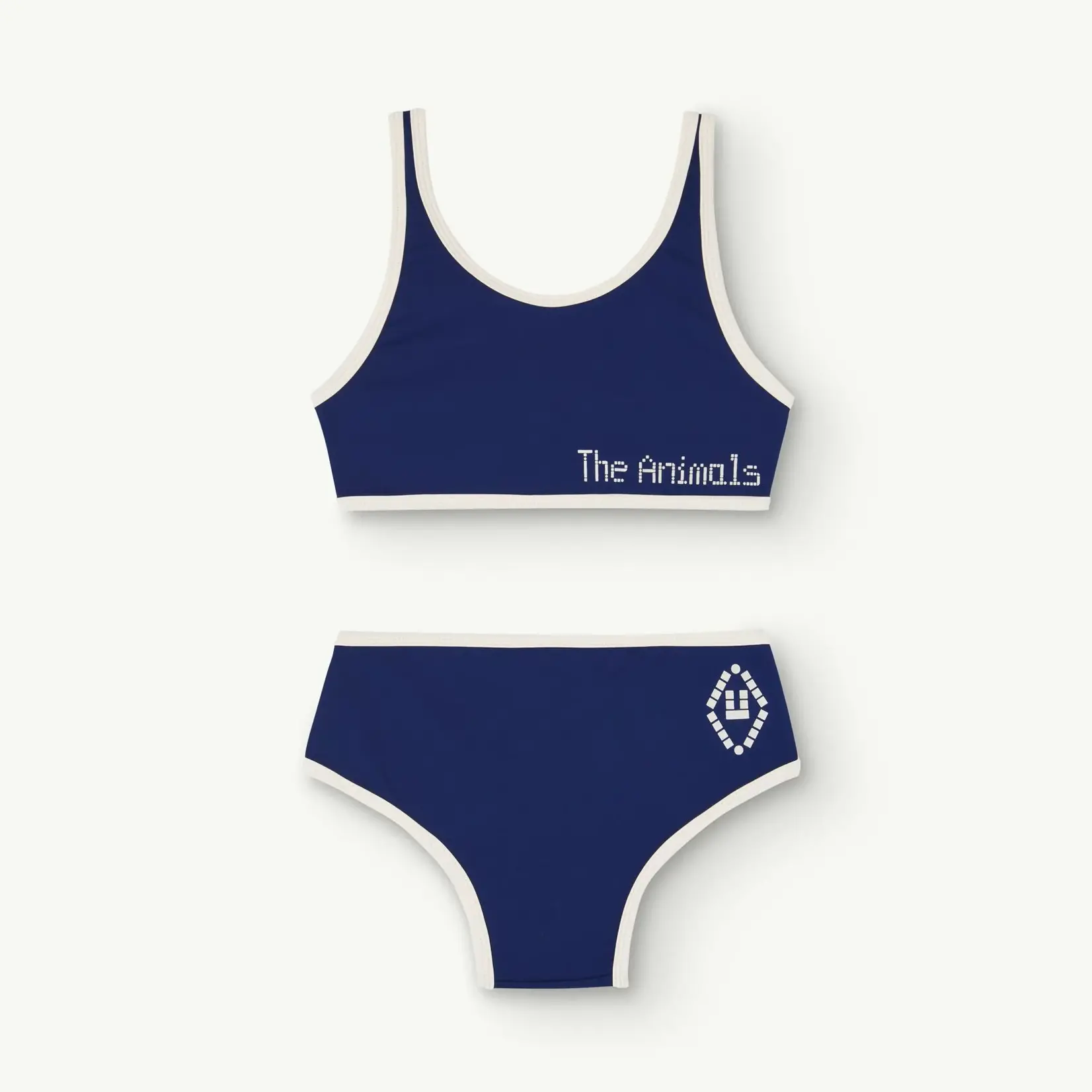 The Animal Observatory TRITON KIDS SWIMSUIT - Navy Blue