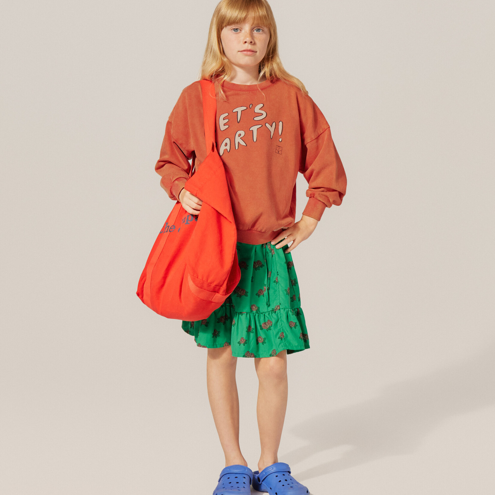 The Campamento FLOWERS KIDS SKIRT