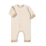 Nixnut Born Onesie - Dust Stripe