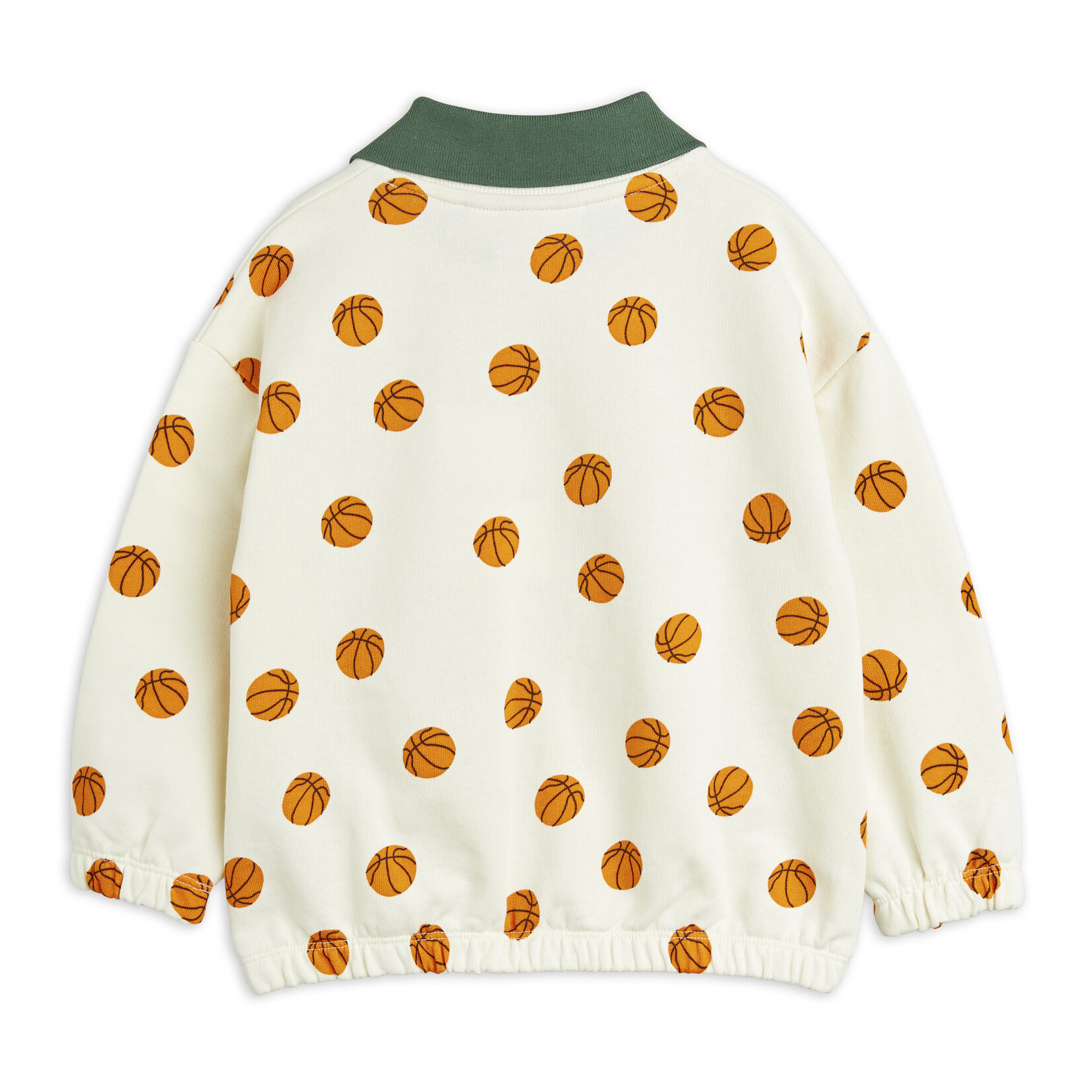 Mini Rodini Basketball aop collar sweatshirt