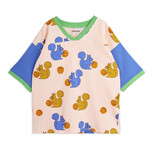 Mini Rodini Squirrels aop ss tee loose fit