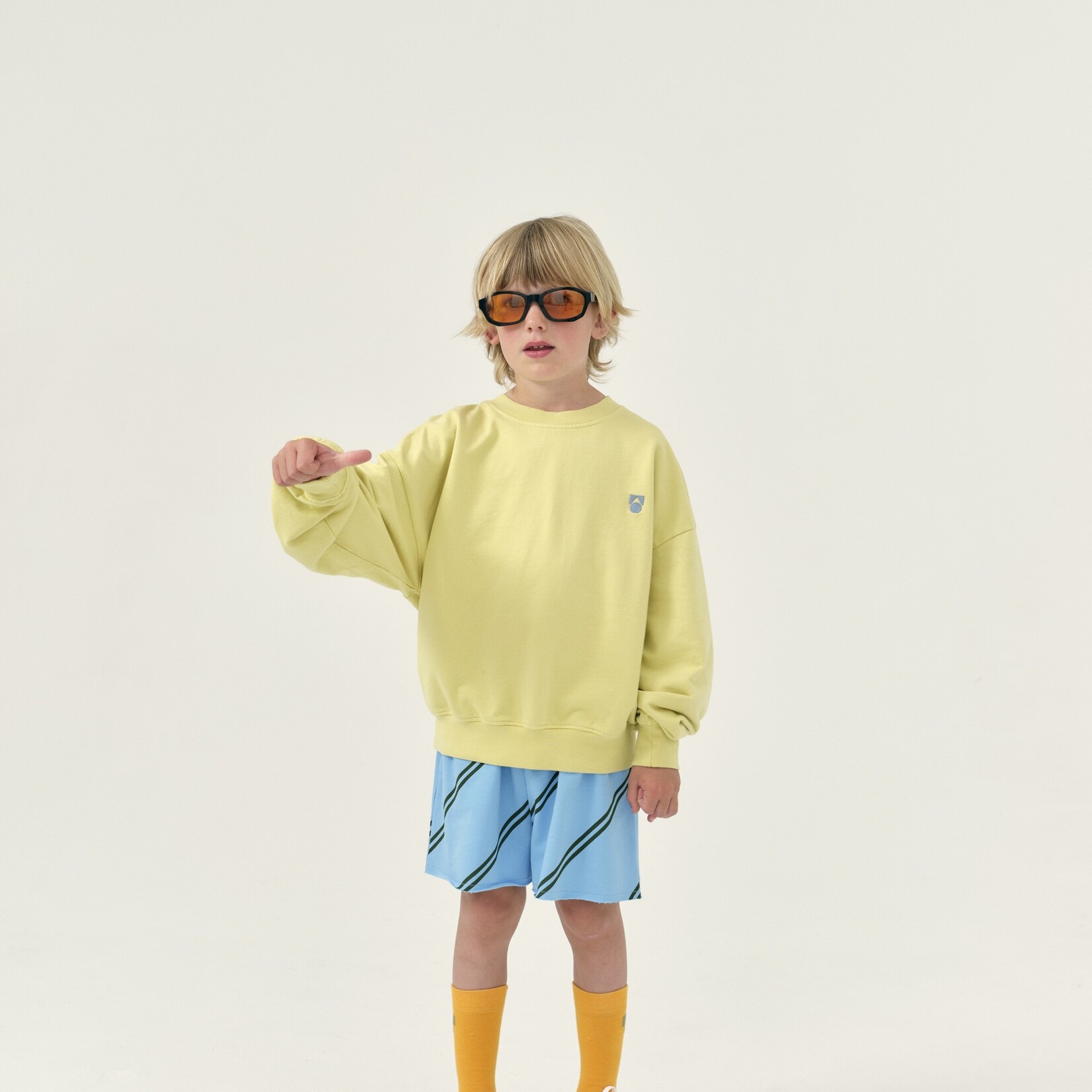 Main Story Bubble Sweatshirt - Lemongrass