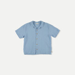 My Little Cozmo Soft gauze baby shirt - Blue