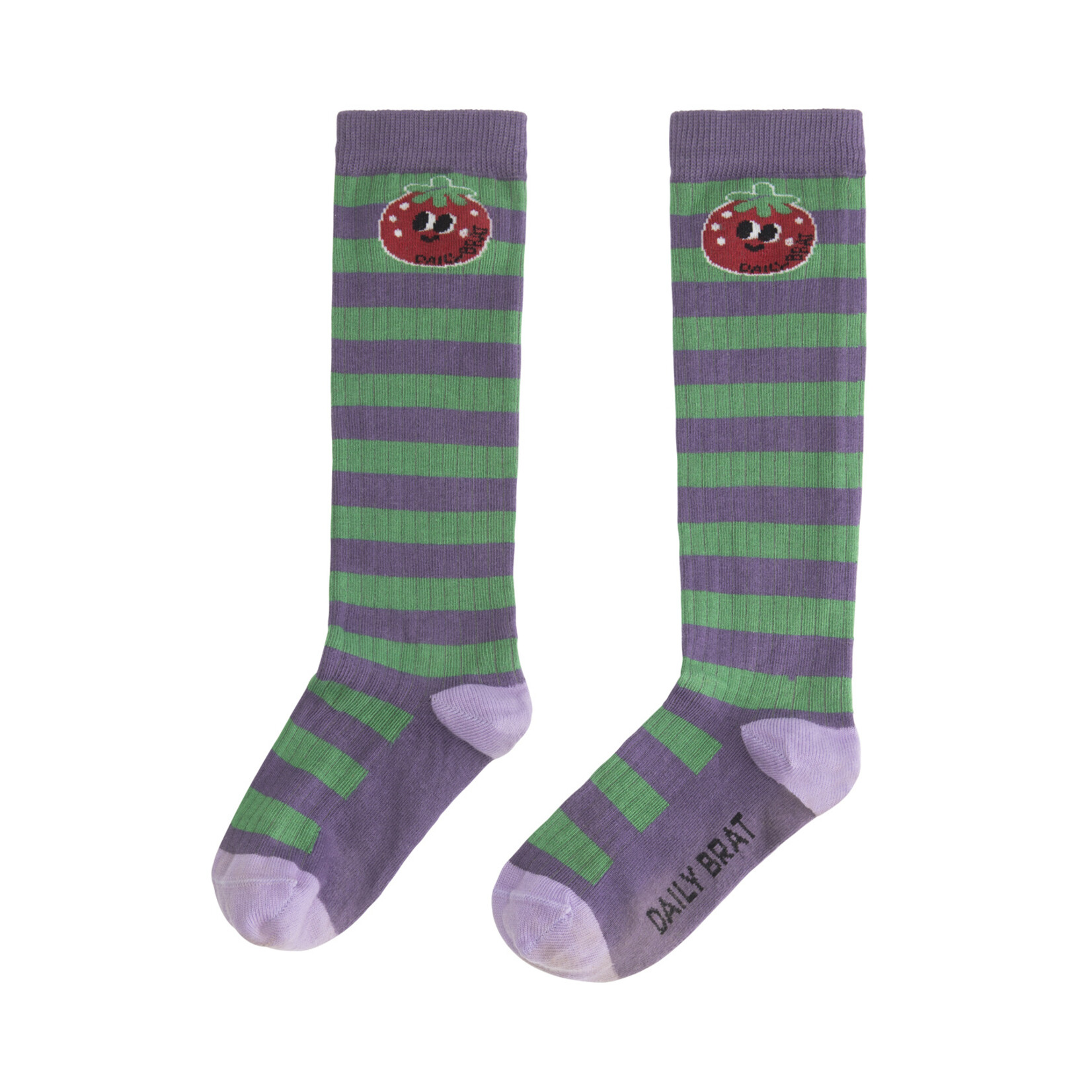 Daily Brat Very berry socks purple / green