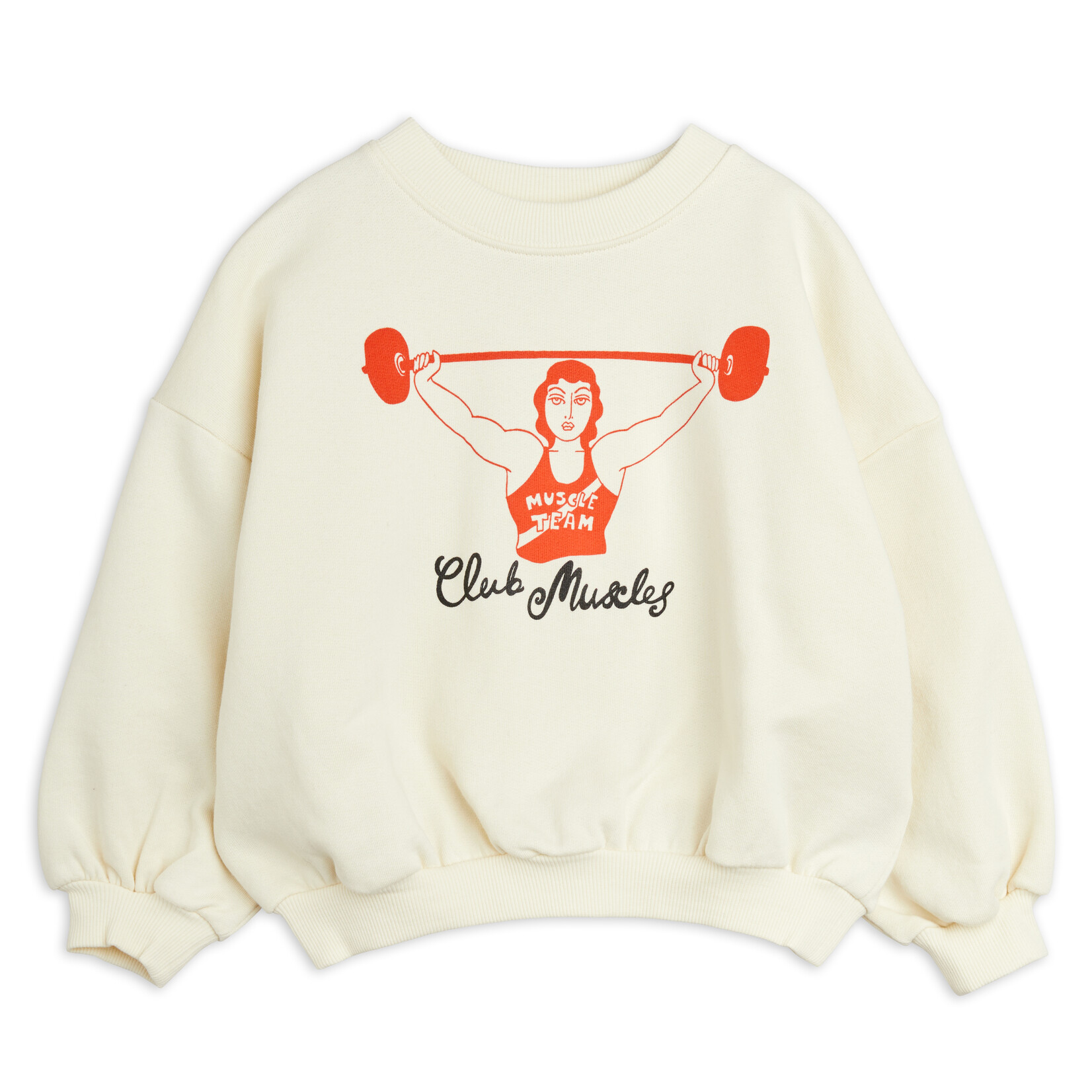 Mini Rodini Club muscles sp sweatshirt